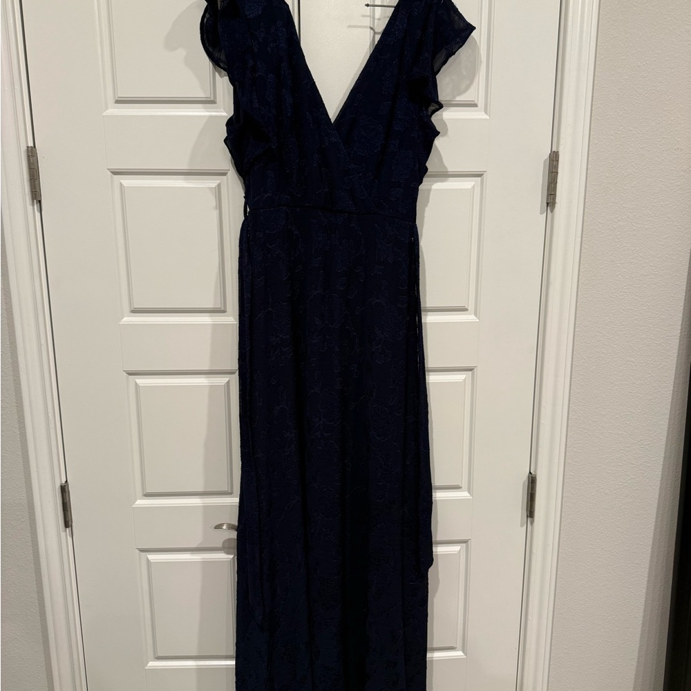 Altar'd State Deep Blue Maxi Dress